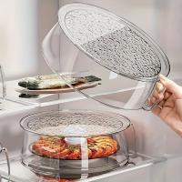 1Guardia Contra Salpicaduras Multifuncional Para Microondas Resistente Al Calor Hasta 200°C Cubierta De Alimentos Plástica Diseño Pila Empilable - details 3