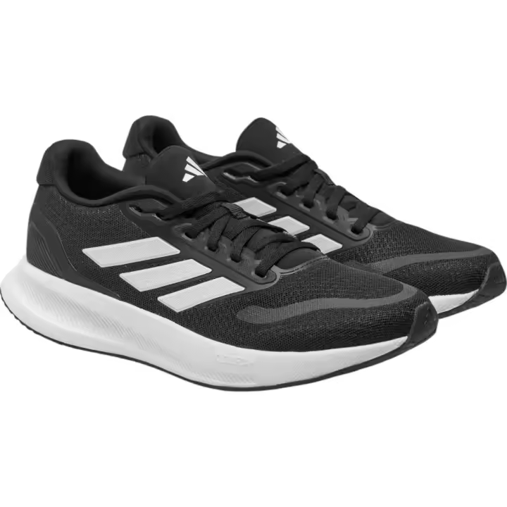 Zapatillas Adidas Runfalcon 5 Negro Blancas Ih7759 Running Mujer - 1