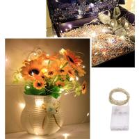 Luces De Cadena LED Con Cable De Cobre 10M 2M 5M Para Adornos Navideños Bodas Y Fiestas Decoración De Árbol De Navidad Guirnalda De Luces Fairy - details 7