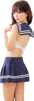 Lencería Sexy Colegialas Cosplay Traje de Marinero   MARCA GENERICA - details 3