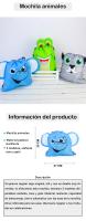 Pack de 6 a 24 unidades de Mochilas con forma de animales  para niños, Regalos para niños,3 modelo, Regalos de cumpleaños originales, Detalles invitados boda, Recuerdos de comunión para niños, Infantil, Regalantes store - details 0