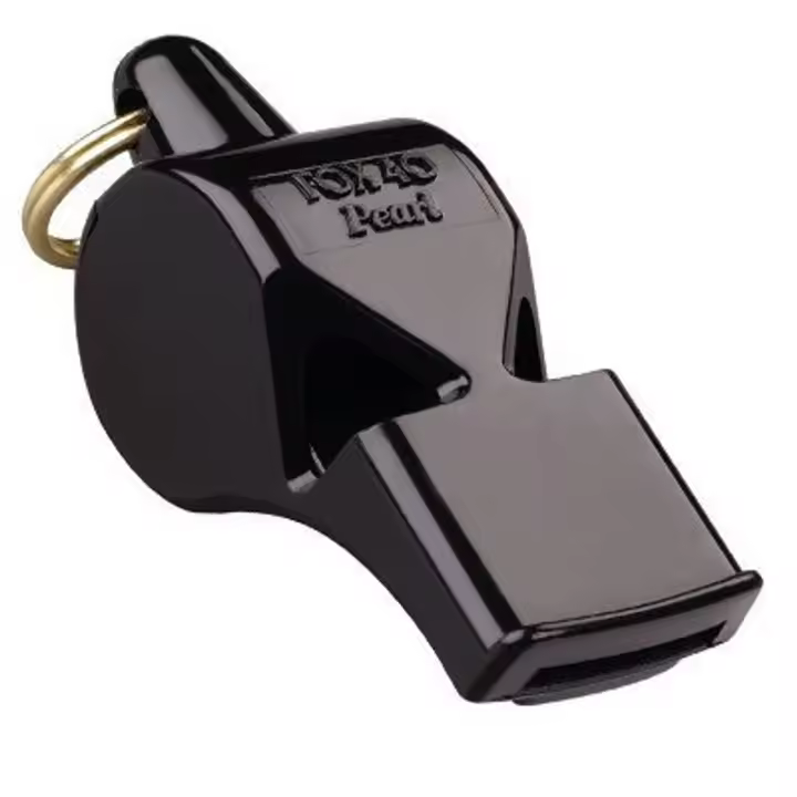Silbato Fox 40 Pearl Safety Whistle con Canal de Aire - Máxima Seguridad y Sonido Potente de 90 dB para Deportes y Emergencias - 1