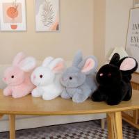 Muñeco De Peluche Creativo Conejo Lindo Colgante De Billetera De Algodón PP Modelo De Conejo Simulación Regalo Divertido Para Decoración De Mesa - details 0