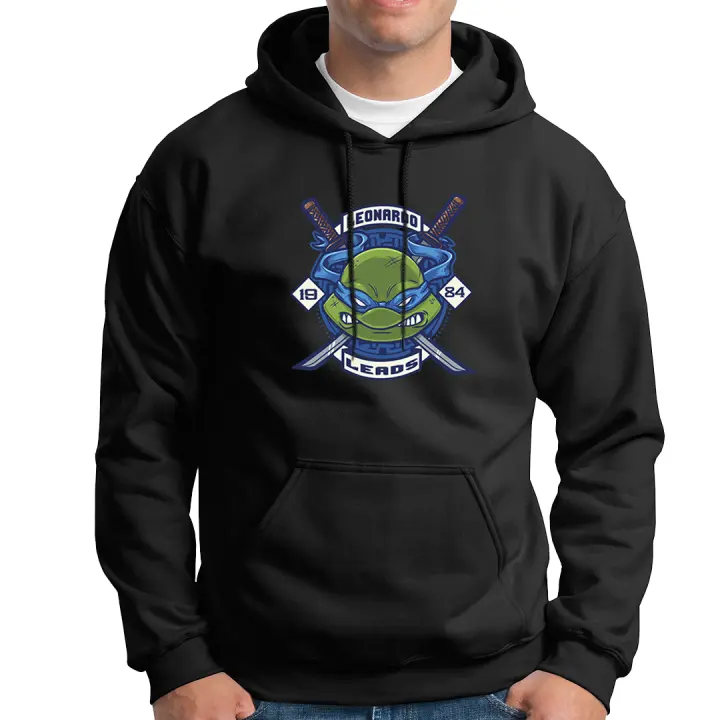 Sudadera con capucha Tortugas Ninja. Leonardo. Raphael. Donatello. Michelangelo. Cowabunga. Varios colores. Todas las tallas. - 1