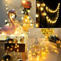 Cadena De Luces LED 20LED 3M Para Decoración De Navidad Y Año Nuevo Enrollamiento De Calle Exterior E Interior Para El Hogar - details 1