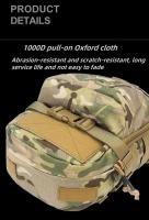 Chaleco Táctico Exterior Ligero Impermeable De Nylon 1000D MOLLE Bolsa Accesorio Para Caza Y Camping Bolsa Deportiva - details 3