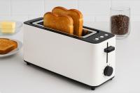 TOSTADORA PAN RANURA EXTRALARGA PARA 2 REBANADAS, 900W FUNCIONES DE DESCONGELAR Y RECALENTAR, CARCASA TACTO FRIO, BANDEJA RECOGE MIGAS - details 1