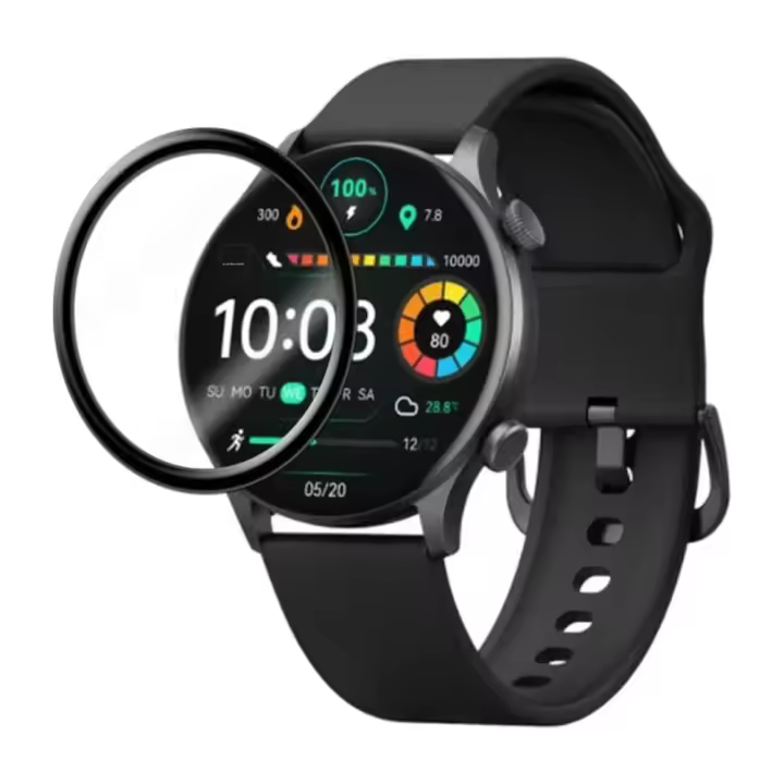 Protector De Pantalla Para Reloj Inteligente Haylou Solar plus RT3 Película TPU Suave Ultrafina Y Flexible 3D Cubierta Completa Transparente - 1