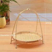Cesta De Almacenamiento De Bambú Multi-función 1/2/3 Capas Para Frutas Alimentos Vegetales Estante Duradero Hecho a Mano Para Cocina - details 11