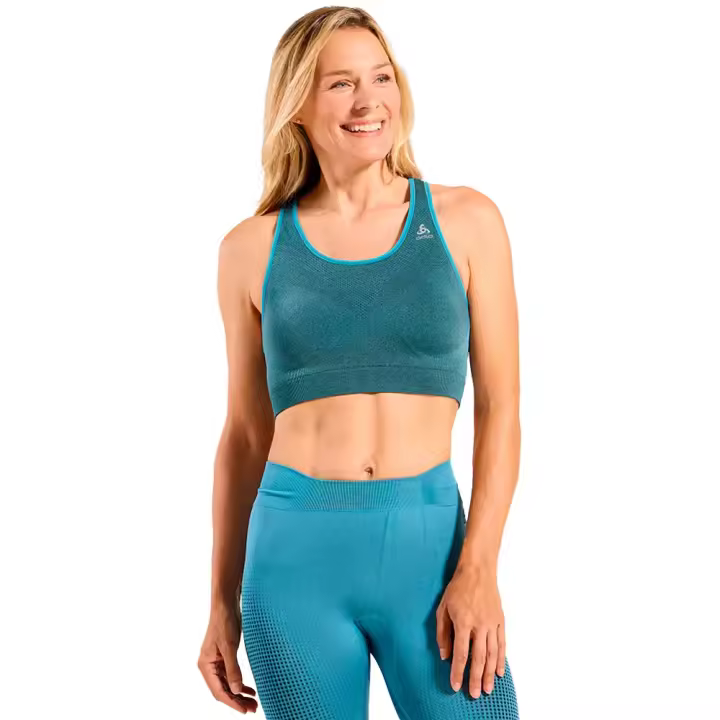 Odlo Sujetador Deportivo De Impacto Medio Inseamless Ceramicool - 1