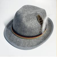 Sombrero De Fiesta Oktoberfest Para Hombres Y Mujeres Sombrero De Cerveza Alemana Con Plumas Para Carnaval Y Fiestas Photo Props Unisex Material De Algodón - details 4