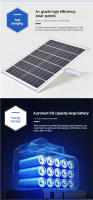 Luces Solares Super Brillantes De Alta Potencia Impermeables Para Iluminación Doméstica Exterior Calles Jardines - details 3