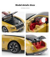 Modelo De Coche De Aleación Brillante 1:24 Rolls-Royce Juguete Coleccionable Para Enthusiasts De Los Vehículos Regalos Para Navidad/Cumpleaños - details 6