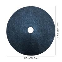 Anillo De Mulch Para Árboles No Tejido Barriera Antidesbarrapados Protector Mat Cubierta De Plantas Control De Malas Hierbas Jardinería 15cm-82cm - details 12