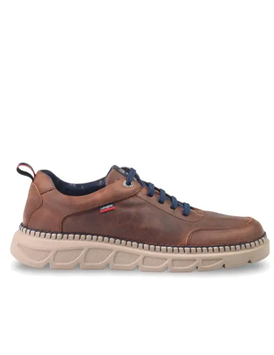 Zapato Callaghan marron circular hombre - 1