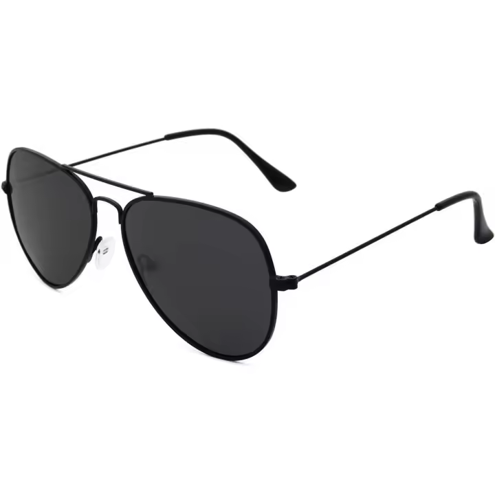 Gafas de sol para hombre y mujer, estilo aviador, polarizadas, de metal, con espejo y protección UV 400. - 1