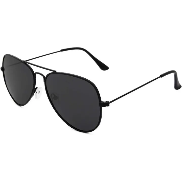 Gafas de sol para hombre y mujer, estilo aviador, polarizadas, de metal, con espejo y protección UV 400. - 1