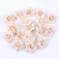 10/20Pcs Flores Artificiales De Seda Rosa 4CM Para Decoración De Hogar Bodas DIY Guirnalda De Navidad Accesorios De Regalo - details 21