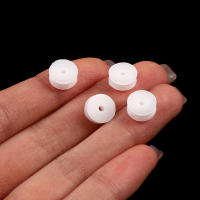 10PC Pulley Wheel Plástico Mini Para Motor De Engranaje DIY Modelo Juguete 2*9.3mm Blanco - details 0