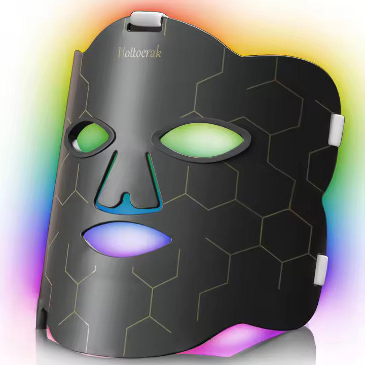 Máscara De Terapia De Foton Detachable 7 Colores + NIR Con Bolsa De Viaje Gratis Dispositivo De Belleza LED Para El Rostro - 1