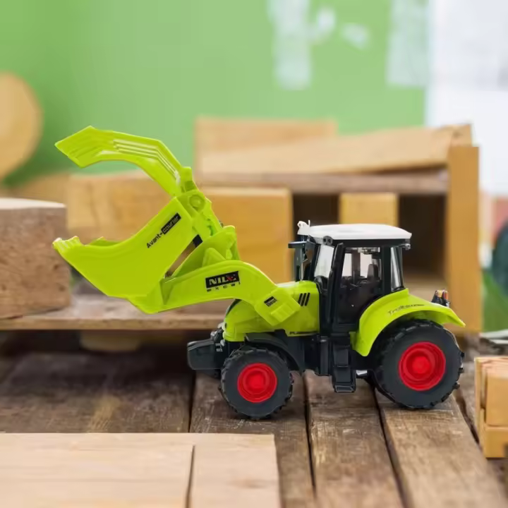 Coche De Tractor De Agricultura Para Niños Modelo De Simulación De Vehículo De Retroceso Inercia Para Juego De Transporte - 1