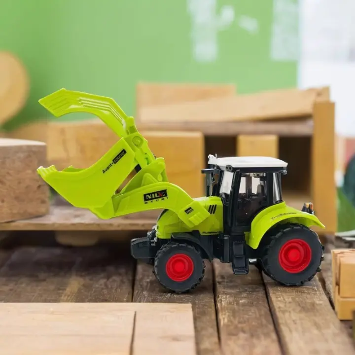 Coche De Tractor De Agricultura Para Niños Modelo De Simulación De Vehículo De Retroceso Inercia Para Juego De Transporte - 1