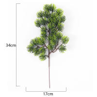 Rama De Pino Artificial 34cm Verde Realista Para Fiestas Bodas Decoración De Navidad En Casa Y Habitaciones Planta Artificial - details 1