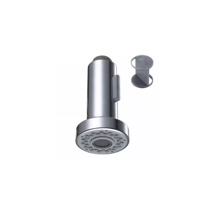 Rociador Cromo para Grifo de Cocina, 2 Modos, Recambio para Grifo Mezclador Retráctil - 1
