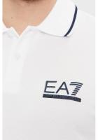 Polo Emporio Armani EA7 3DPF19 PJ04Z 1100 white - details 2