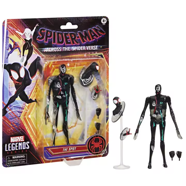 Figura The Spot Across The Spider-Verse Spider-Man 15cmFigura  Coleccionable - Idea de Regalo- Mercancia Oficial - Juguetes para Niños y Adultos - Movies Fans - Muñeco para Coleccionistas y Exposición - 1