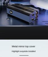 GPUHOLD Disipador De Calor Para SSD M.2 Con Pantalla De Temperatura Doble Tubo De Cobre NVME/NGFF 2280 Radiador Para Disco Duro SSD Sólido - details 10