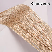 Cortina De Tela Suelta Recta 1x2m Para Decoración De Boda Y Puertas Cortina Romana De Color Sólido Sin Capa Doble Material 100% Poliéster - details 6