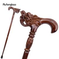Bastón De Madera Marrón Dragón Para Fiesta De Disfraz De Vampiro Y Halloween 92cm Decorativo Y Moda Ideal Para Caminatas Y HIKE - details 3