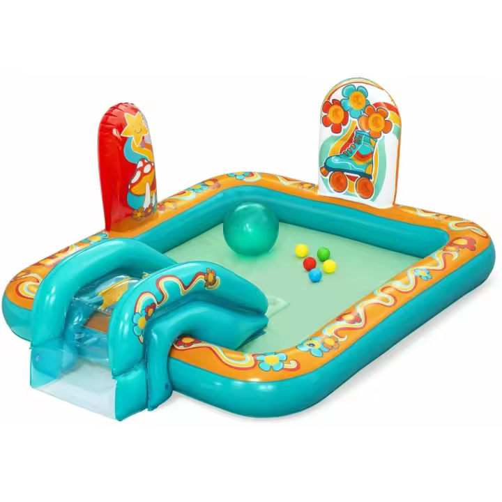 Centro de Juegos Hinchable Retro Groove de 193x152x74 cm Bestway 53164 - 1