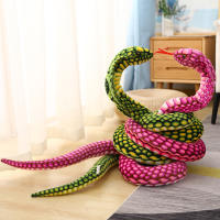 Juguete De Peluche Cobrera Simulada De Colores Variados 80/170/240cm Juguetes Suaves Decoración Para El Hogar Animales De Peluche Divertidos Y Falsos Dibujos Animados Para Adultos Y Niños - details 20