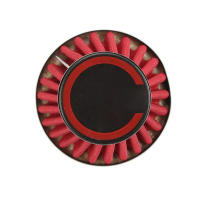 Filtro De Aire Tapered Universal Para Motocicleta 48mm Inletado En Ángulo De 45 Grados Material De Malla De Acero Inoxidable Doble Capa Y Goma - details 6