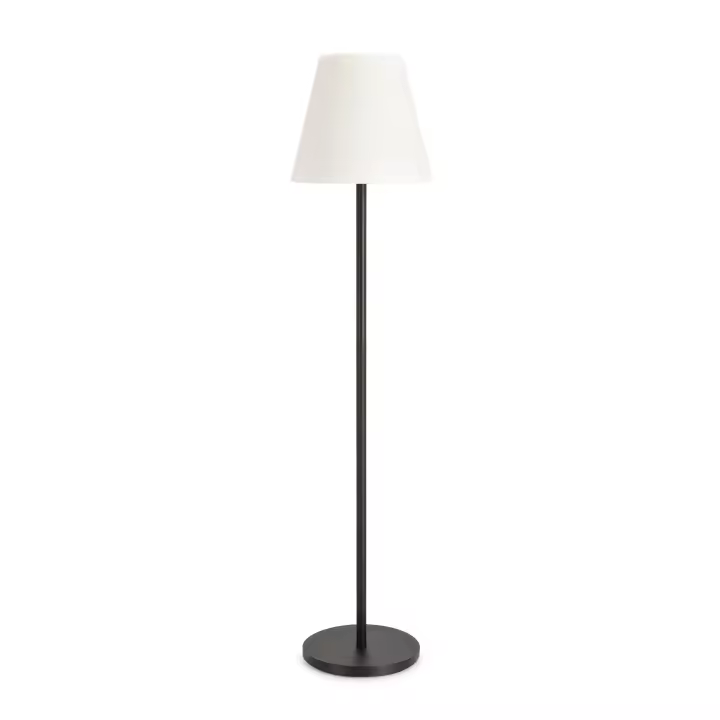 Bizzotto Solar Led Plantado H 150 Cm Pe Negro - 1