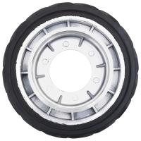 vidaXL Rueda para rueda de remolque jockey aluminio y goma Ø19,5x10 cm - details 2