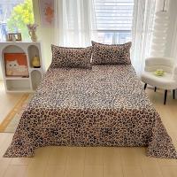 Sábana Plana De Cama Doble Con Estampado De Flor Roja Sábana Superior De Poliéster 100% Para Cama Individual/Reina/King - details 23