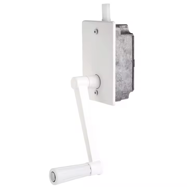 SANCO STORE - WOLFPACK LINEA PROFESIONAL Torno Elevacion Persiana Empotrar Blanco - 1