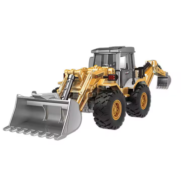 Juguetes De Conducción Inertial De Metal Para Niños Camión De Construcción De Juguete De Aleación Para Niños Modelo De Vehículo Para Niños Regalo - 1
