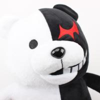 Peluche Dangan Ronpa 2 Monokuma Oso Negro Y Blanco Juguetes De Peluche Suave Para Niños Regalo De Cumpleaños Material De Algodón Relleno De Poliéster Tamaño 22cm/35cm Unisex - details 4