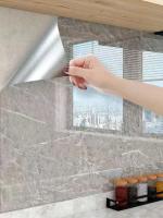 Papel Tapiz Vinilo Antigoteado De Marmol Autoadhesivo Impermeable Para Decoración De Cocina Resistente a La Humedad Y Moho - details 10
