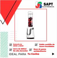 Licuadora de Mesa 300W con Vaso de 600ml | Cuchillas de Acero Inoxidable, Compacta y Potente Pritech - details 0