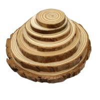 1 Pack De 3-12cm Maderas Redondas Naturales Y Desgastadas Para Manualidades DIY Bodas Y Decoración Del Hogar No Terminadas - details 3
