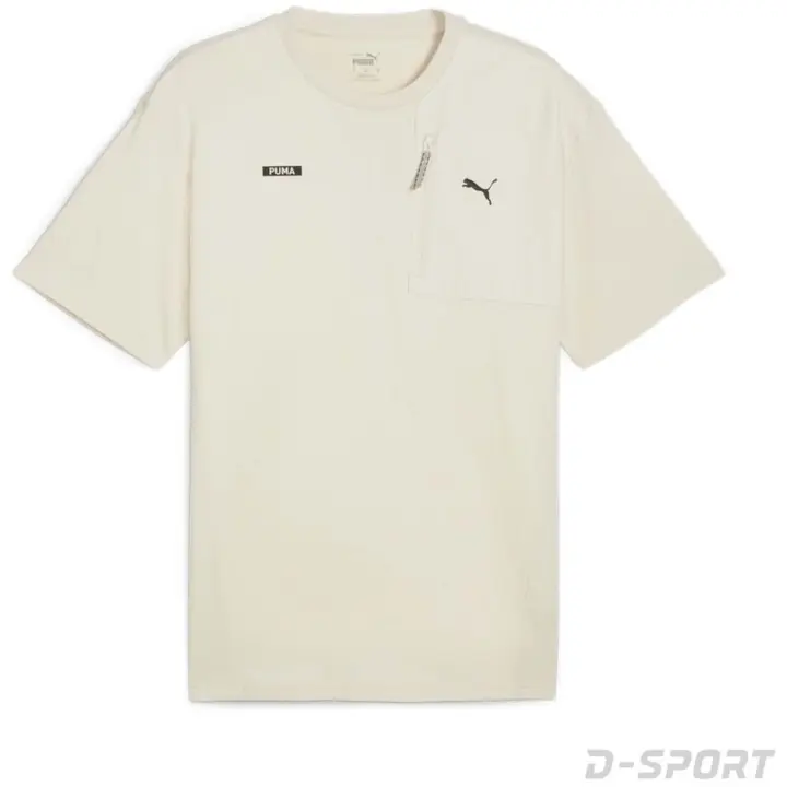 Camisetas M/C marca Puma modelo 678920-87 para hombre en color crudo - 1