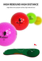 Caiton Bolas De Golf - 24pcs/Boquilla, Fácil Distancia Larga, Alta Rebound-Alto Altura Distancia, Sensación Suave, Esferas Coloridas - details 3