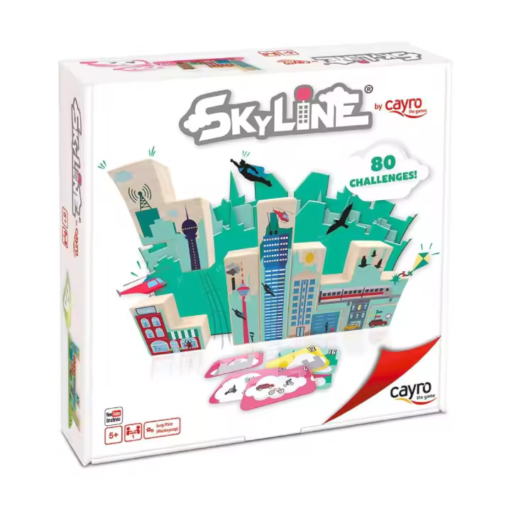 Juego para Apilar y Encajar - Estimula la creatividad - Cayro 7071 - 1