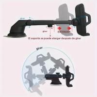 Soporte Universal Para Teléfono Móvil 360° Para Parabrisas De Coche Soporte De Mesa De Coche Adhesivo Para iPhone 17 16 15 Samsung Xiaomi - details 11