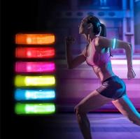 Armband LED De Batería Para Deportes Al Aire Libre Luz De Seguridad Para Correr De Noche En La Mano Rodilla Y Pies Verde Azul Rojo - details 3